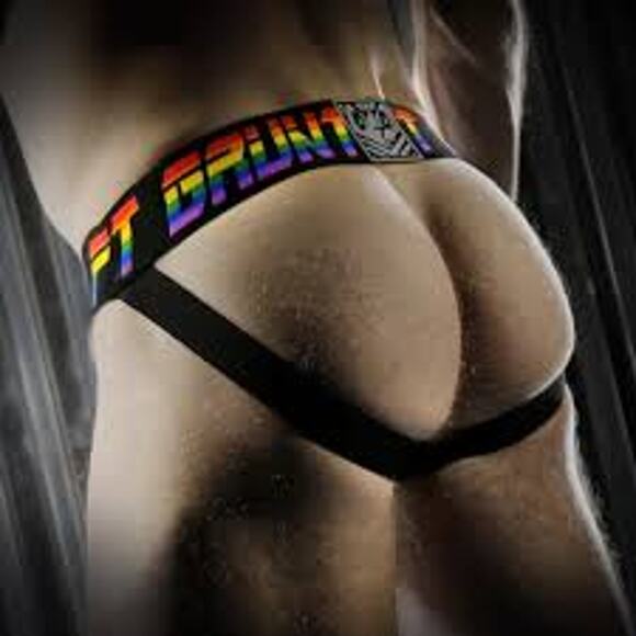 FT GRUNT-Fort Troff  Mens Jockstrap "Regulation Pride" Gear  S-XL NWT - Picture 4 of 5
